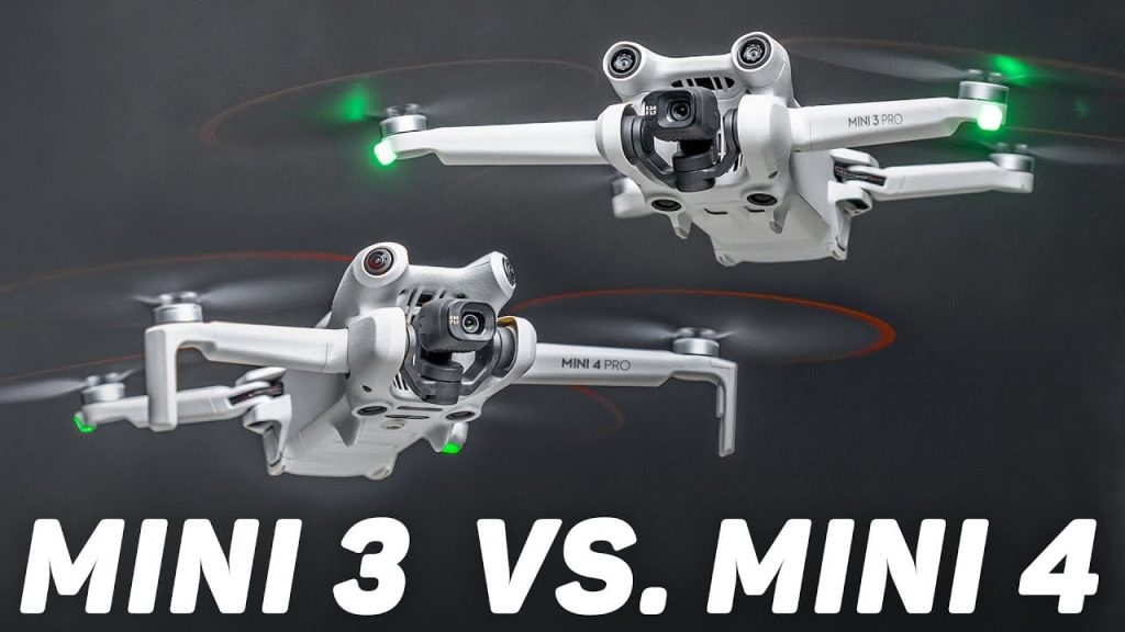 mini 3 vs mini 4 camera