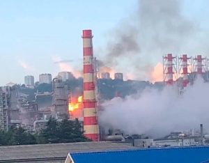 Big Wave of Ukrainian Drones Kills Two in Russia, Causes Refinery Fire