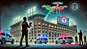 Texas Man Charged for Flying Drone Near Rangers Playoff Game