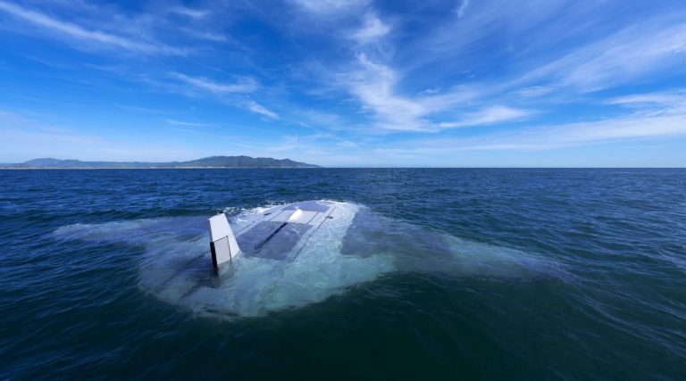 Massive Manta Ray Drone Glides Through California Waters