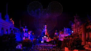 Disneyland Paris Breaks World Record with Massive Mickey Mouse Drone Display