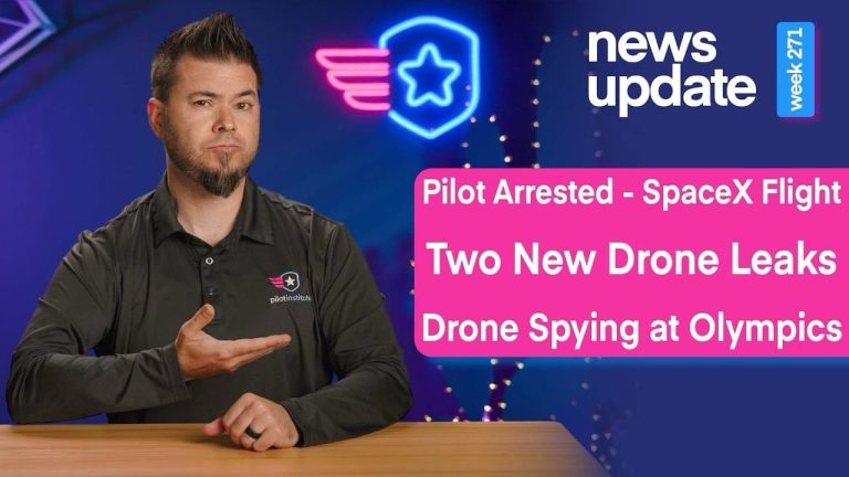 Man Arrested for Flying Over SpaceX, 2 New Drone Rumors, & Drone Spying at the Olympics