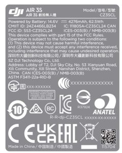 DJI Air 3S Drone Spotted in FCC Database, Launch Imminent