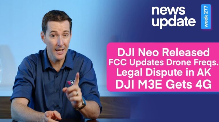 DJI Neo, FCC Updates Freqs., Legal Battle in AR, DJI ME Gets 4G