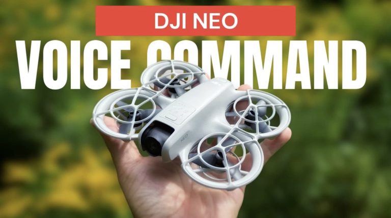 DJI Neo Drone: Voice Control Feature Demonstration