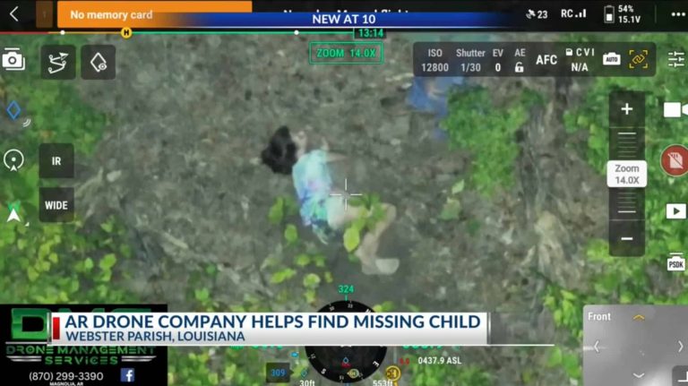 DJI Drone Saves the Day: Finds Missing Louisiana Girl