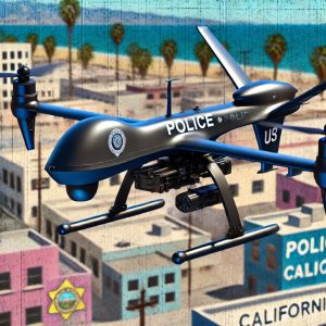 California Governor Vetoes Ban on Armed Police Drones