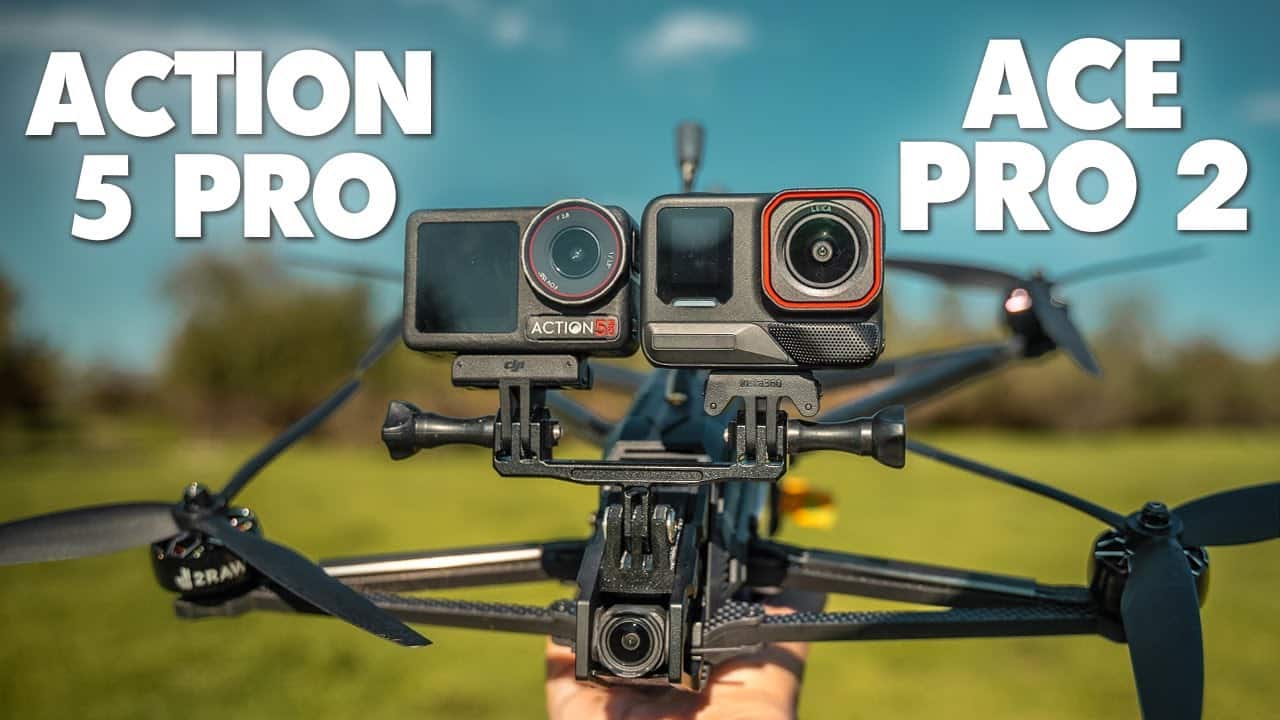 Insta360 Ace Pro 2 vs DJI Osmo Action 5 Pro Camera Comparison