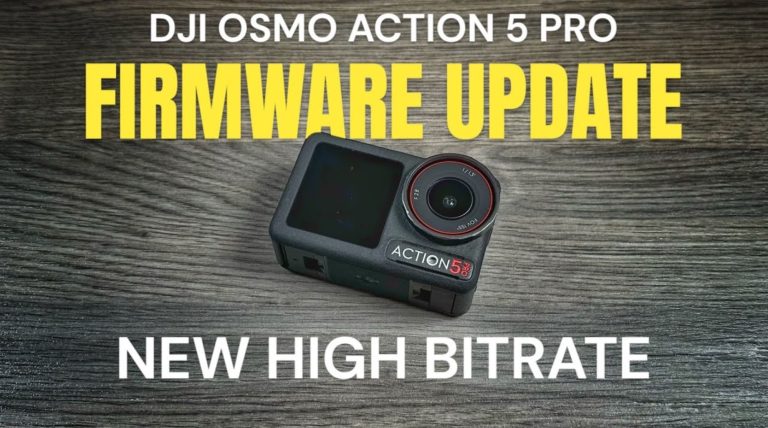 New High Bitrate – DJI Osmo Action 5 Pro Firmware Update