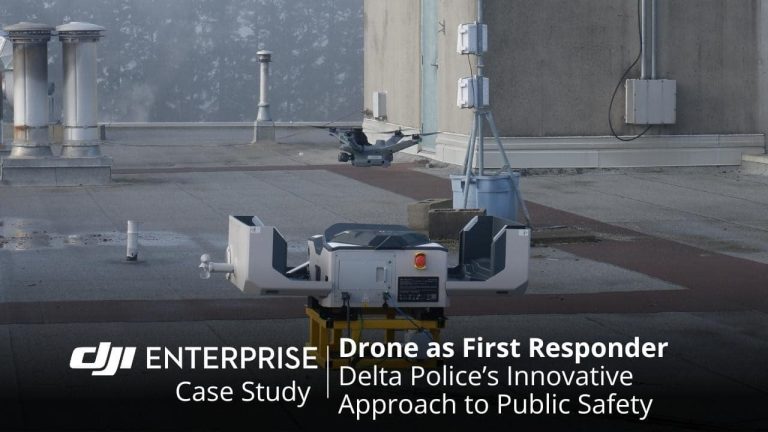 Delta Police Pioneers Drone as First Responder Program with DJI Dock 2