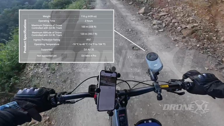 DJI RC Track Leaked Specifications reveals link DJI Mini 4 (Part 3)