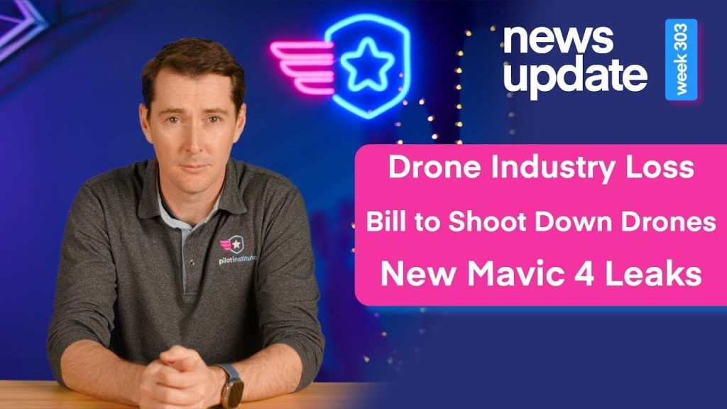 Drone Industry Loses a Major Player, Bill Would Allow Shooting Drones, DJI Mavic 4 Leaks