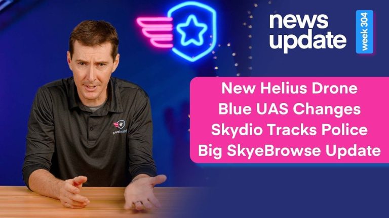 New Helius Drone, Blue UAS Changes, Skydio Sends Tracker to Police, & SkyeBrowse Update