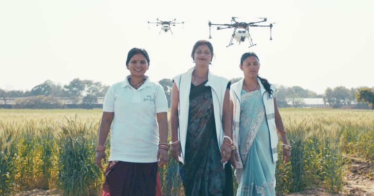 Drone Didis Soar: Empowering Rural Indian Women to Revolutionize Farming