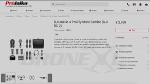 BREAKING: Webshop Dumps DJI Mavic 4 Full Technical Specs (Pt.1)