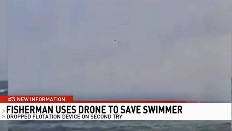 Fisherman’s Drone Rescue: Girl Seconds from Drowning Saved