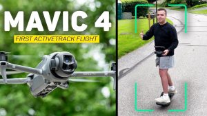 DJI Mavic 4 Pro First Full ActiveTrack Flight – Way Too Cautious!
