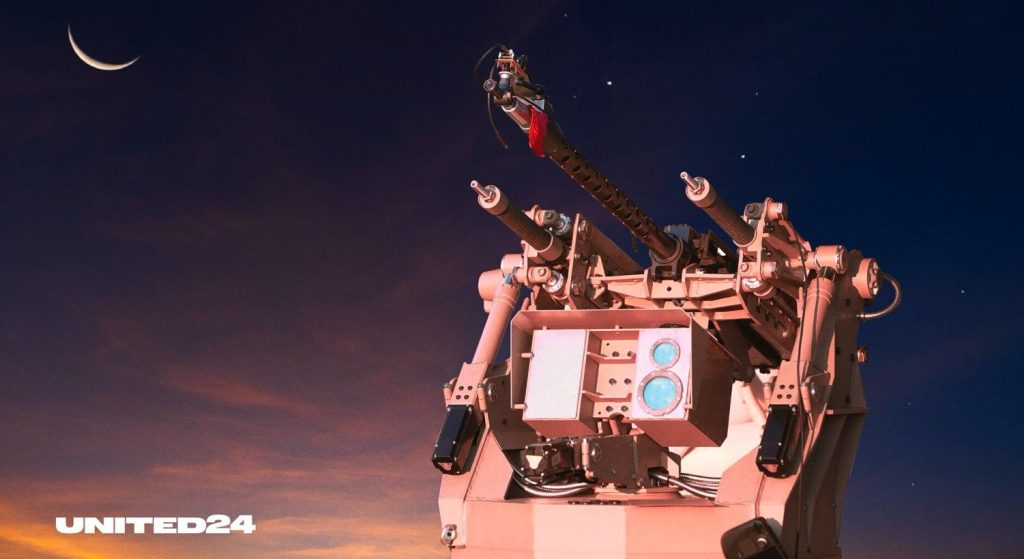 Ukraine Deploys AI-Powered Sky Sentinel Turret to Counter Russian Shahed Drones